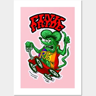 Rat Fink pride Posters and Art